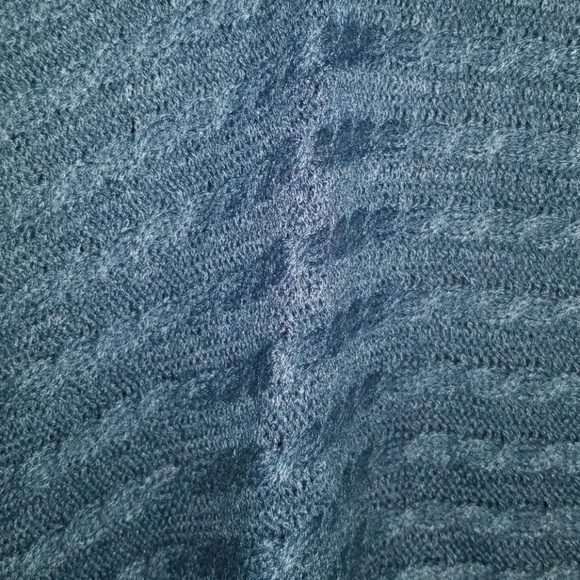 🆕 Deep Lagoon Tunic Sweater Top 💙 - Picture 3 of 6